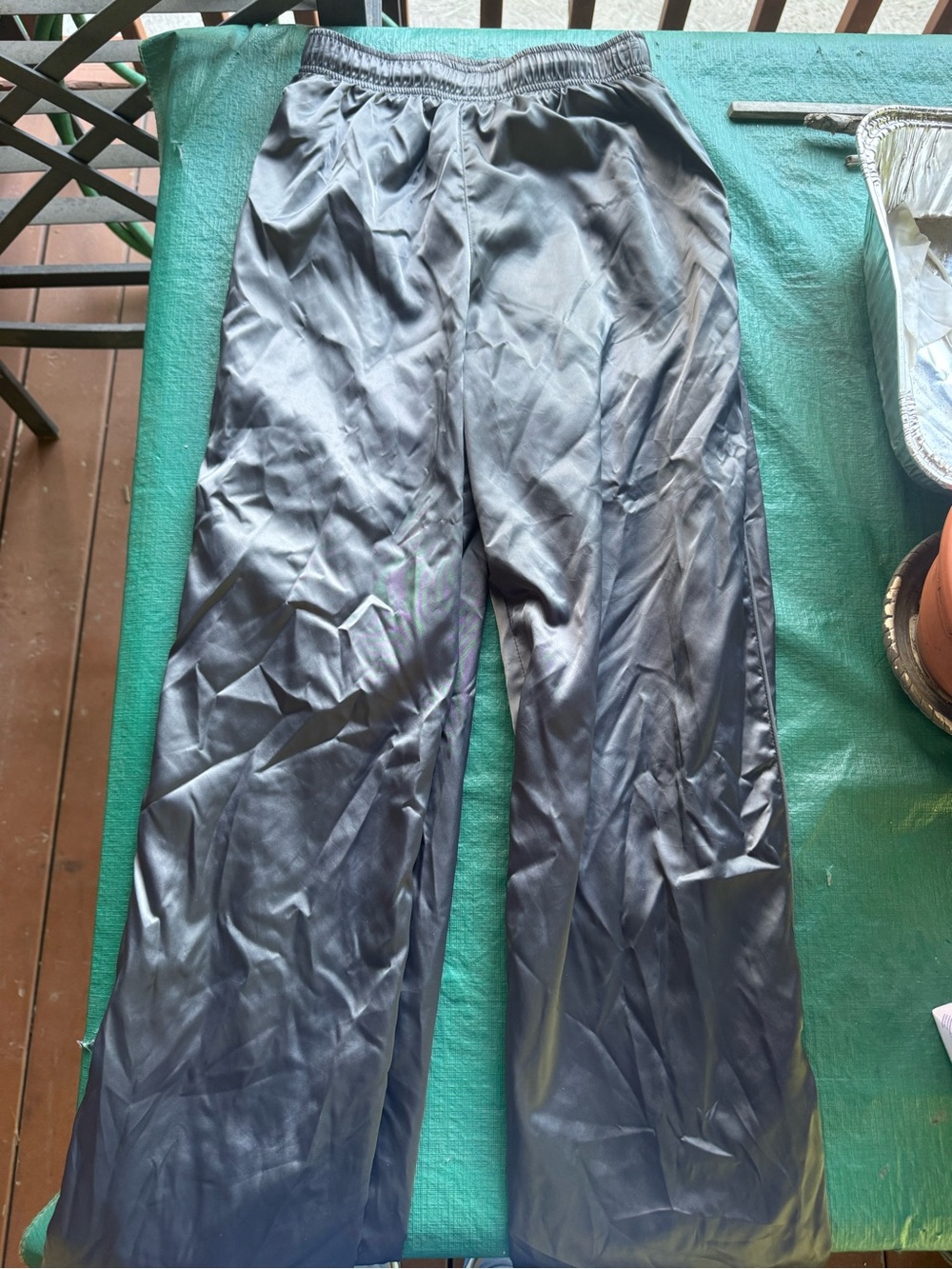 Skims Lightweight Black Track Pants
